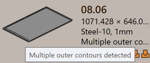 Multiple Outer Contours
