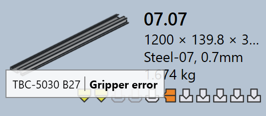 Gripper Error