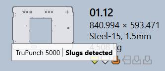 Slugs Detected