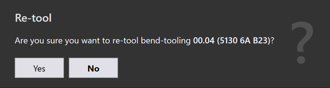 ToolingConfirm