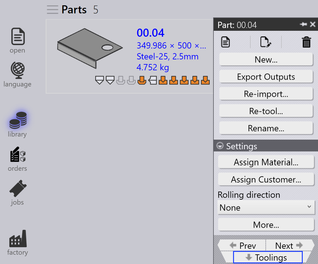 Tooling